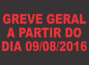 Servidores da Saúde entram em greve geral